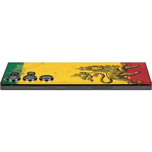 The Lion of Judah Rasta Flag Galaxy Skins